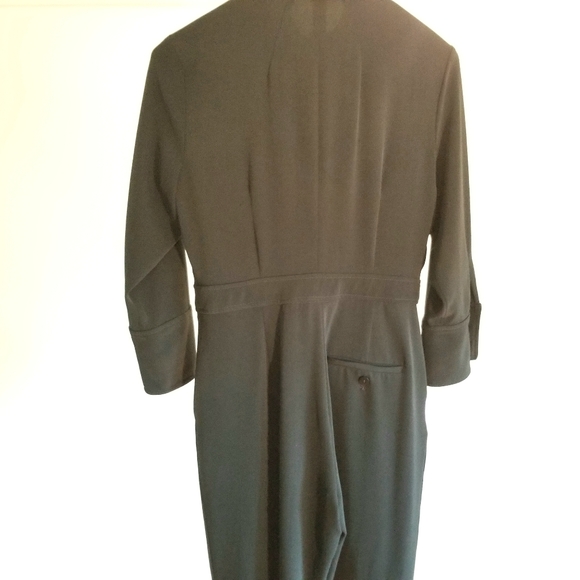 Zara Junpsuit with pockets (dark green, medium) - Picture 4 of 8
